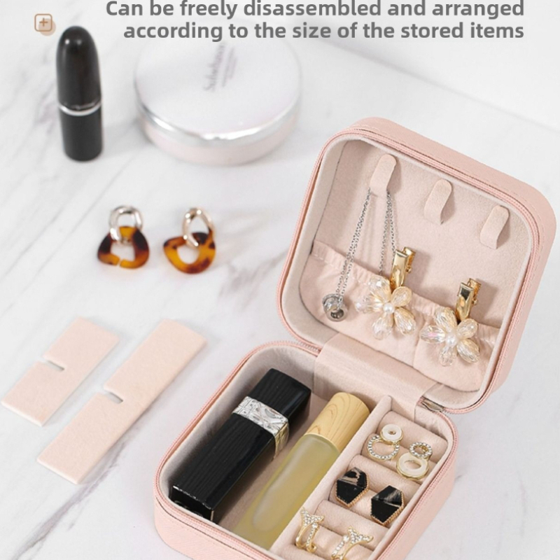 Travel Jewellery & Accessories Organiser - Caja de Joyería Portátil Mini, Estuche