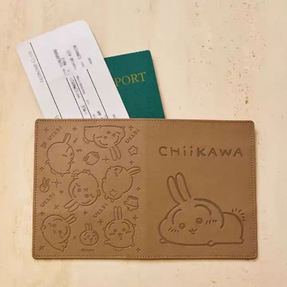 Travel Accessories For Japan - Etiqueta de Equipaje de Cuero Kawaii