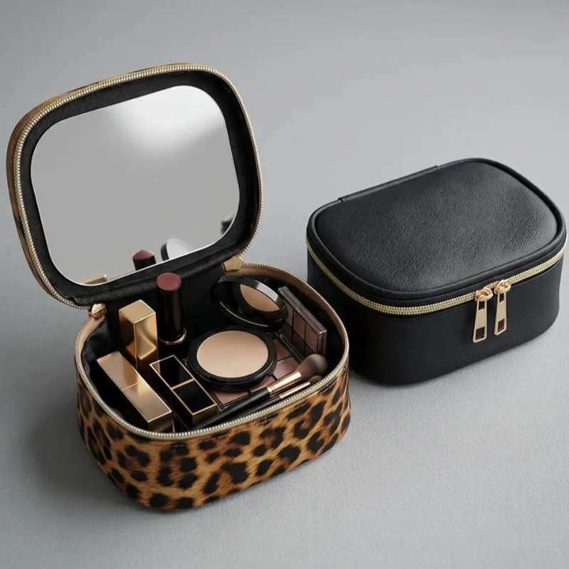 Travel Z - Bolsa de Maquillaje 2026 con Espejo,