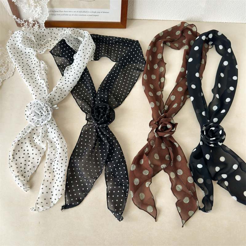 Travel Accessories For Young Women - Coletero de tela con lunares y