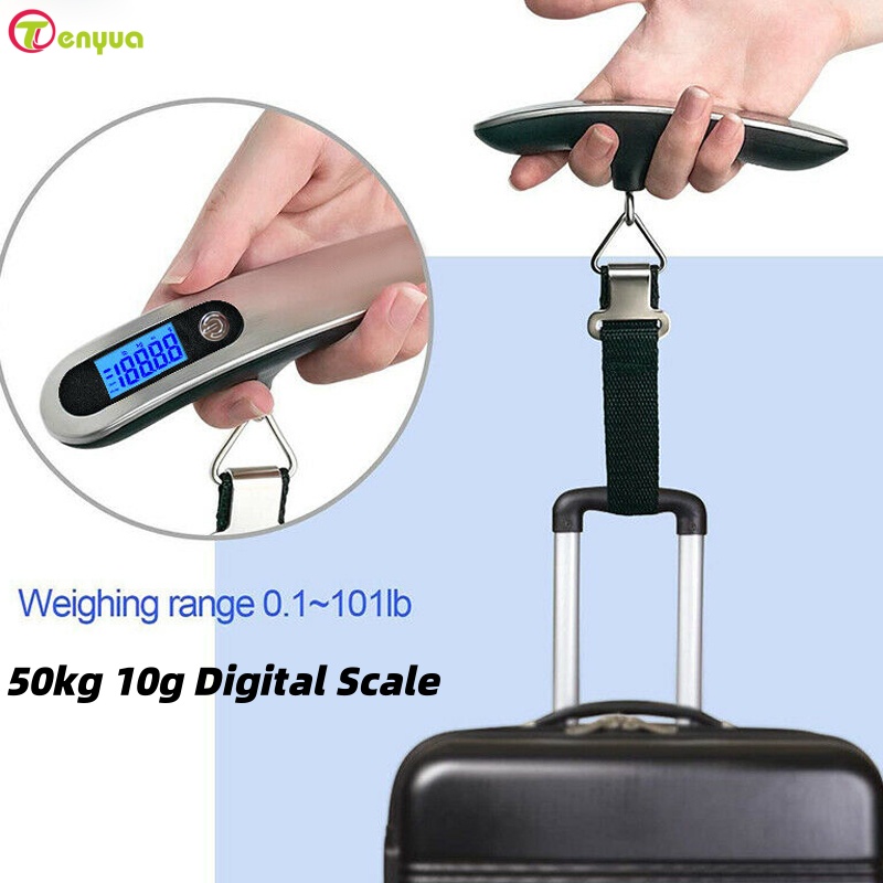 Luggage Scale Hanging - Báscula Digital portátil de 50kg y