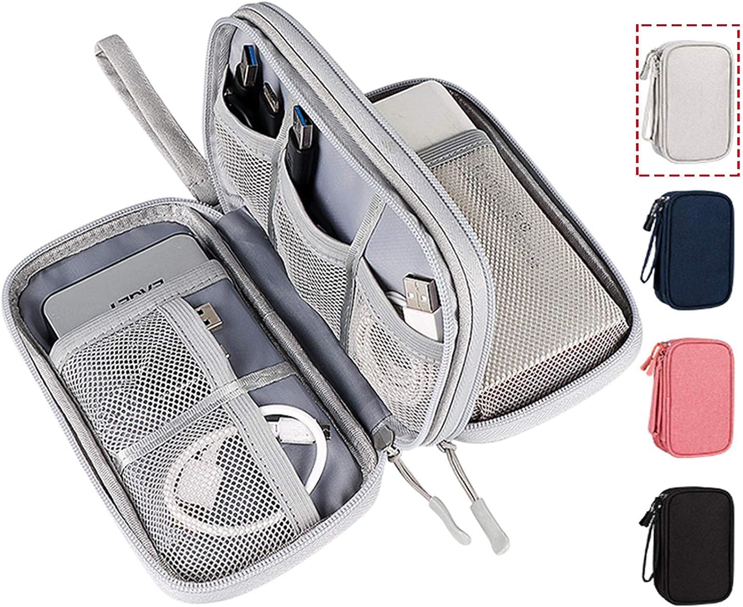 Cable Organizer Travel - Bolsa organizadora de viaje, organizador de