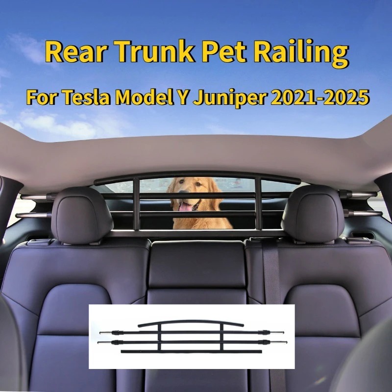 Travel Accessories For Dogs - Para Tesla Model Y Juniper 2025