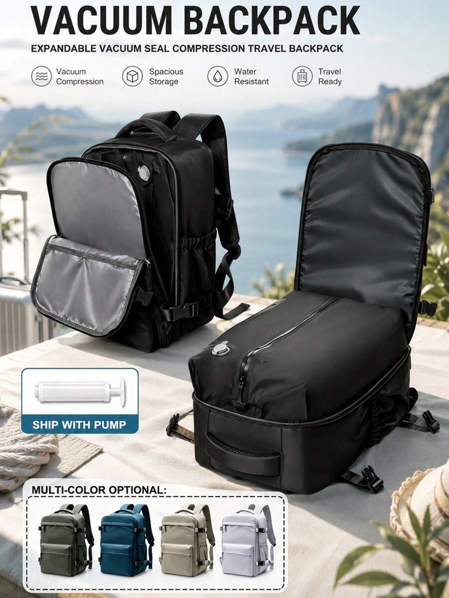 Compression Bag Vacuum - Mochila de viaje al vacío de