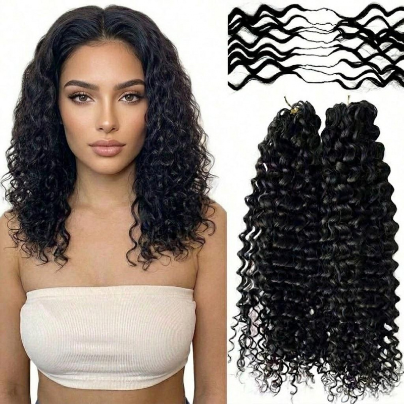 Travel Hair Accessories - Extensiones de Cabello Sintético con Ondas