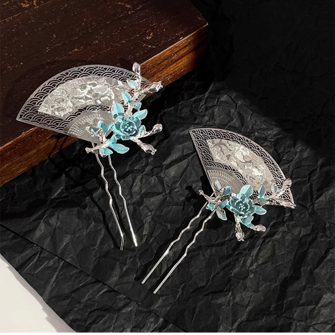 Travel Hair Accessories - Nueva horquilla en forma de abanico