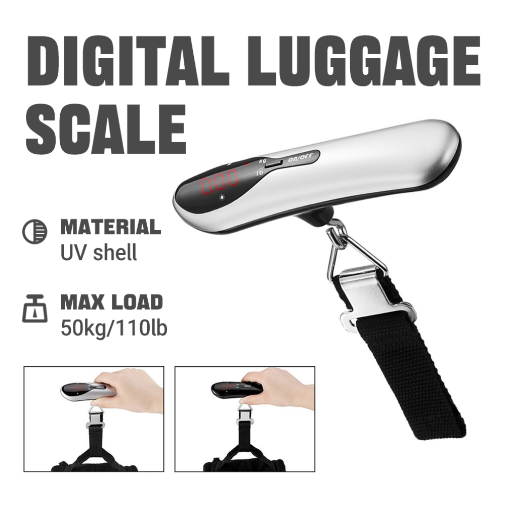 Báscula Digital Portátil para  - Luggage Scale Hanging reseña y precio