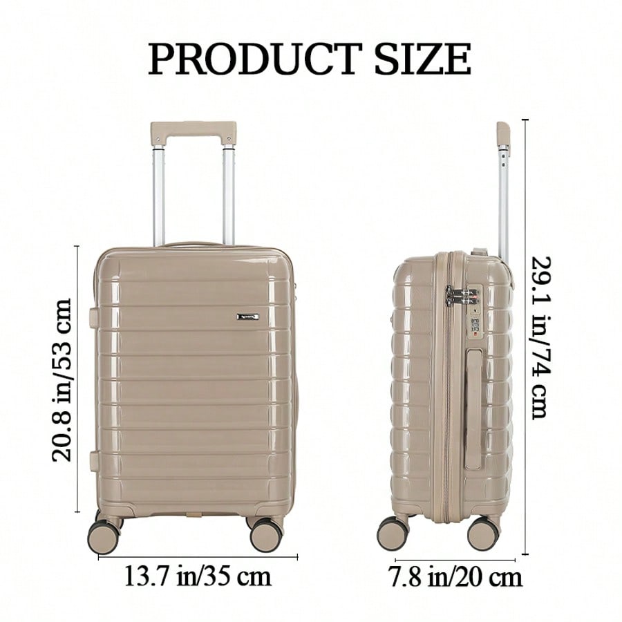 Maleta de mano ligera de 20 pu - Travel Lock Tsa Approved reseña y precio