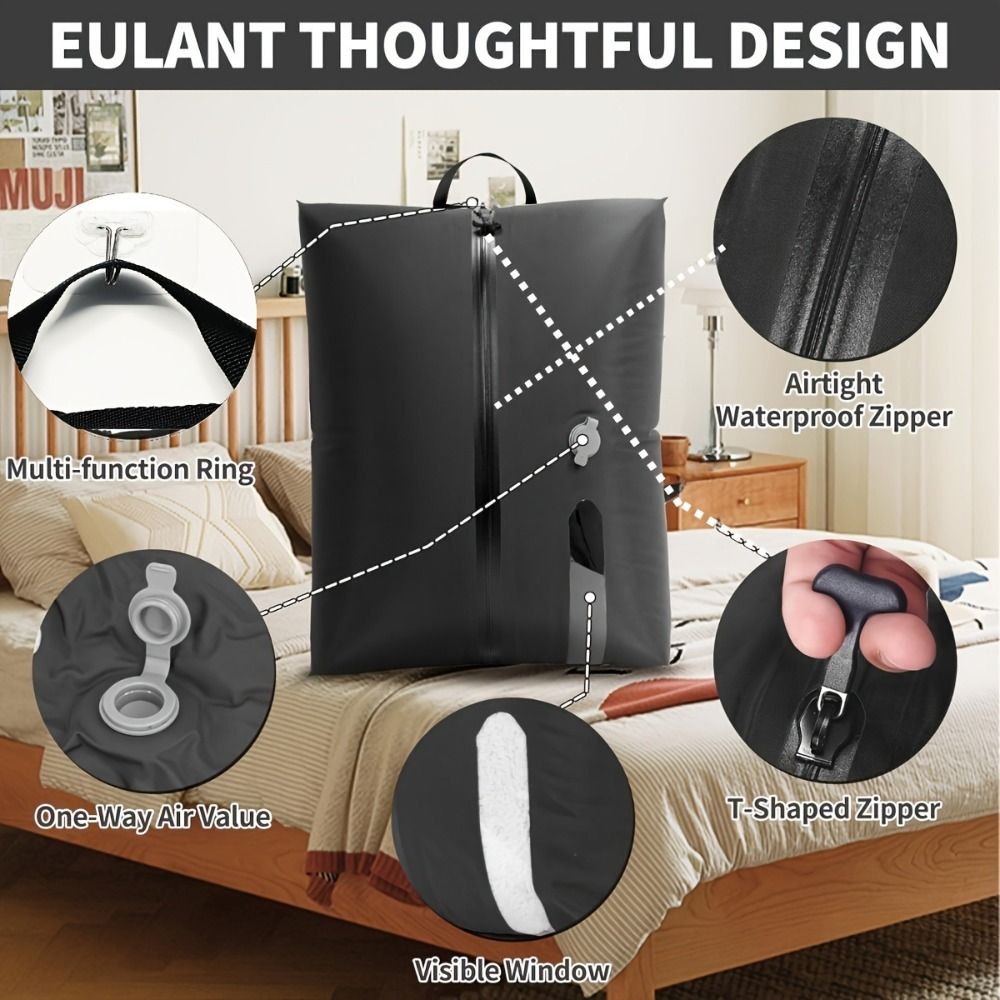 Bolsas de Vacío Reutilizables  - Compression Bag Vacuum reseña y precio