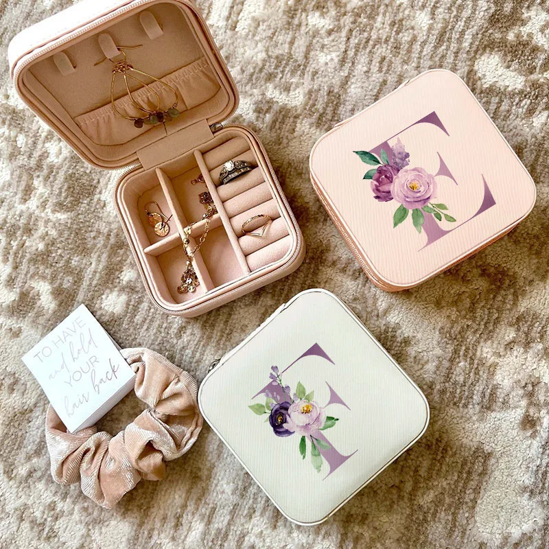 Caja de joyería con letras mor - Travel Jewellery & Accessories Organiser reseña y precio