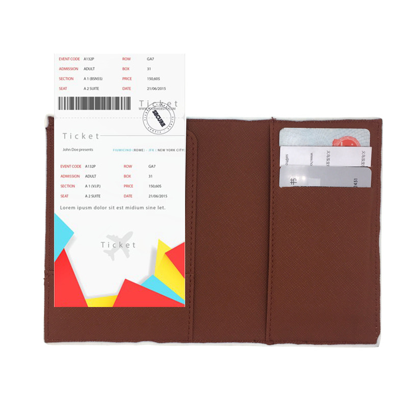 Soporte de pasaporte con patró - Travel Accessories Overseas reseña y precio