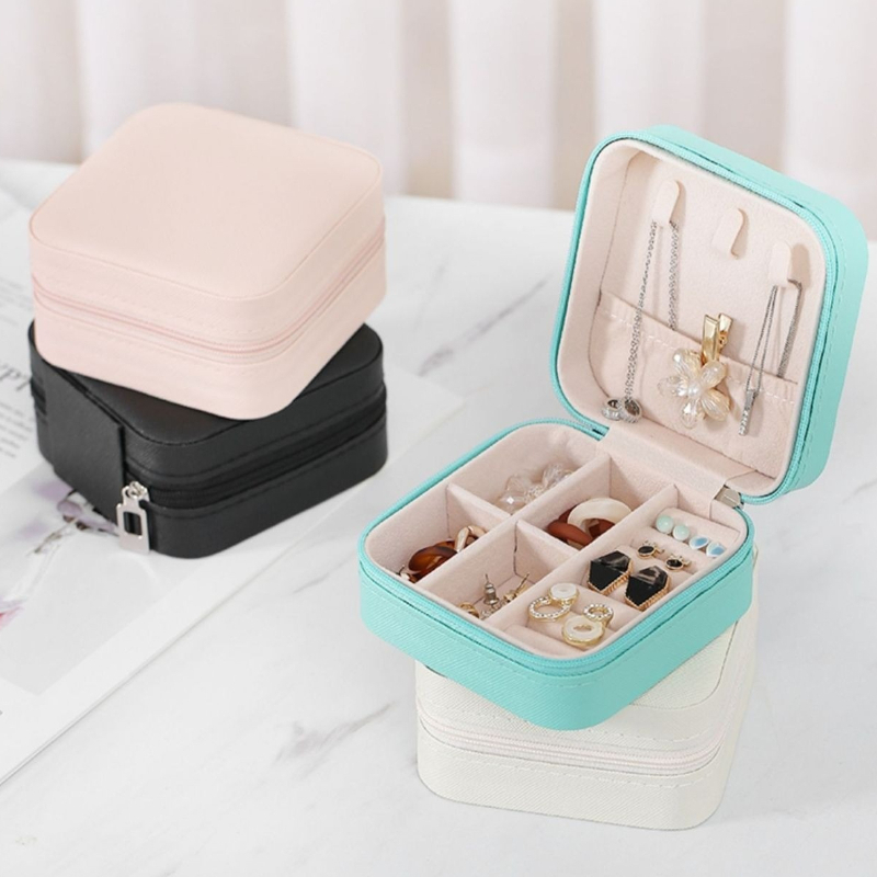Caja de Joyería Portátil Mini, - Travel Jewellery & Accessories Organiser reseña y precio