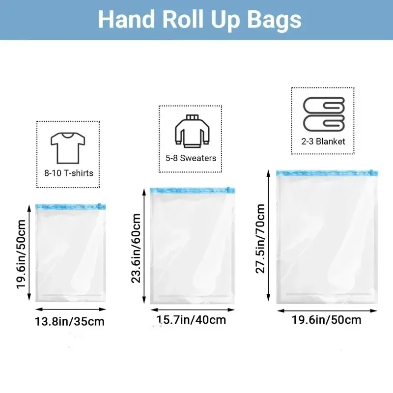Bolsas de Almacenamiento para  - Compression Bag Vacuum reseña y precio