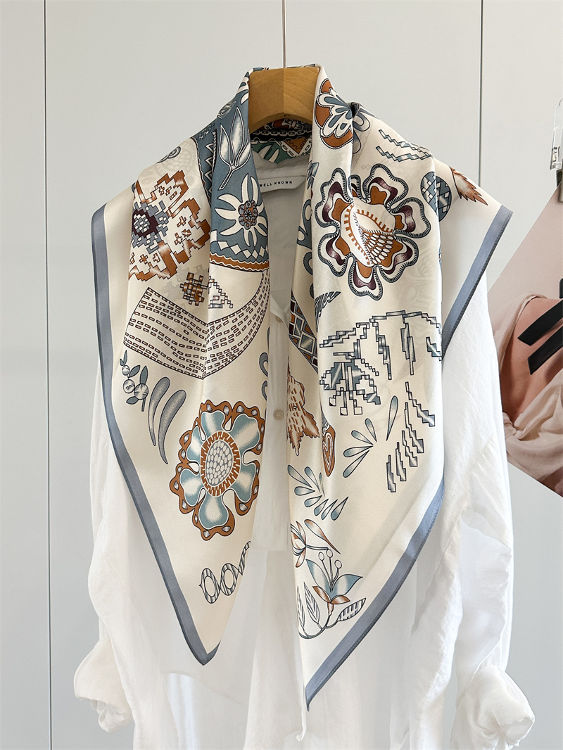 Pañuelos de 90 cm con estampad - Travel Hair Accessories reseña y precio