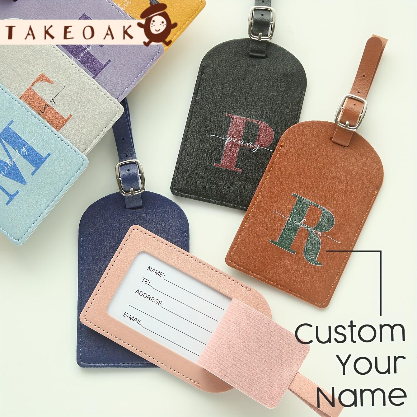 Etiqueta de Equipaje de Cuero  - Travel Accessories Overseas reseña y precio
