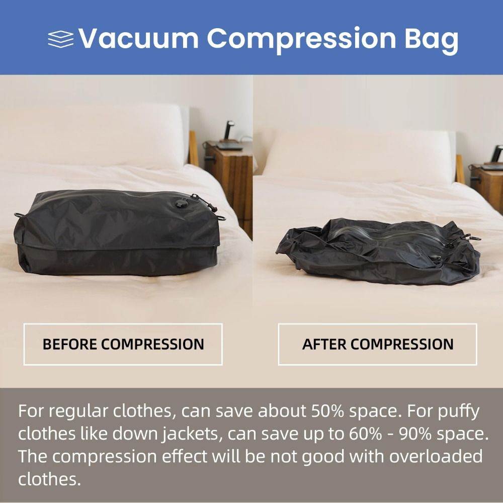 Bolsas de Vacío Reutilizables  - Compression Bag Vacuum reseña y precio
