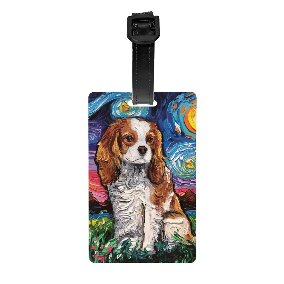 Etiqueta de equipaje artística - Travel Accessories For Dogs reseña y precio