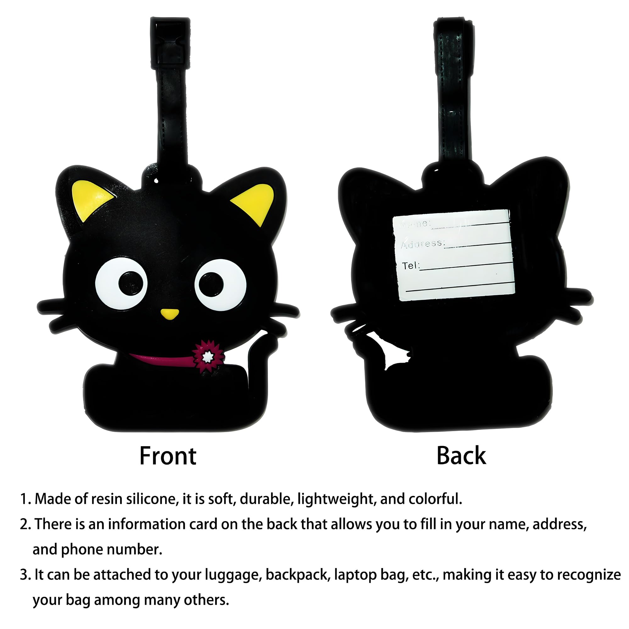Etiqueta de equipaje con diseñ - Travel Accessories For Dogs reseña y precio