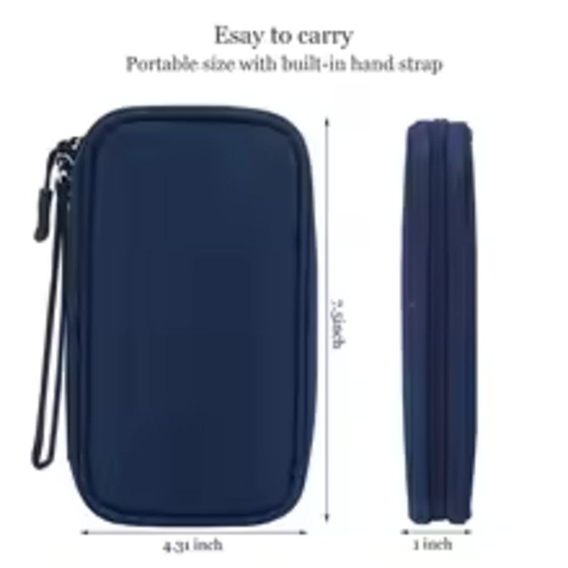 1 unidad, gris/negro/rosa/azul - Cable Organizer Travel reseña y precio