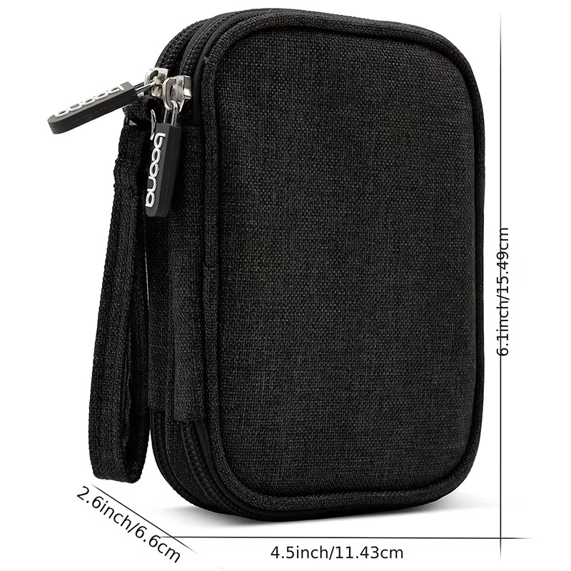 1 unidad, gris/negro/rosa/azul - Cable Organizer Travel reseña y precio