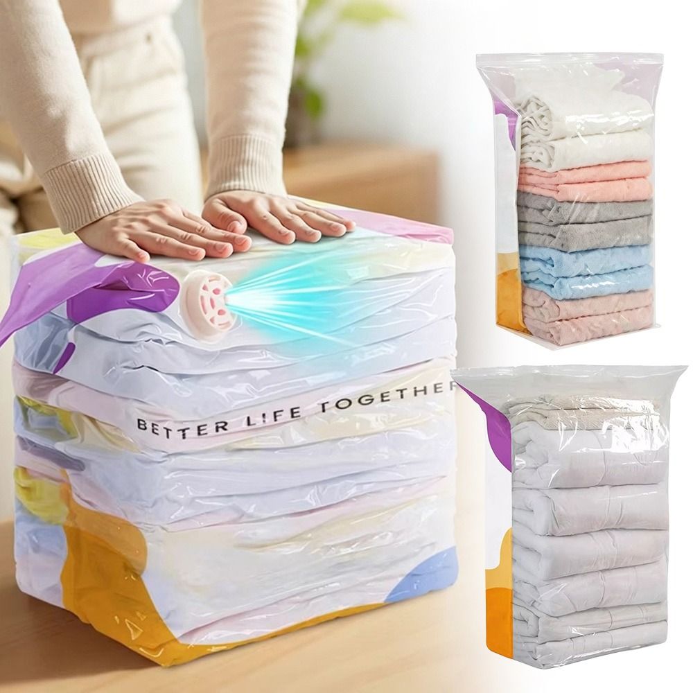 Bolsas de Almacenamiento al Va - Compression Bag Vacuum reseña y precio