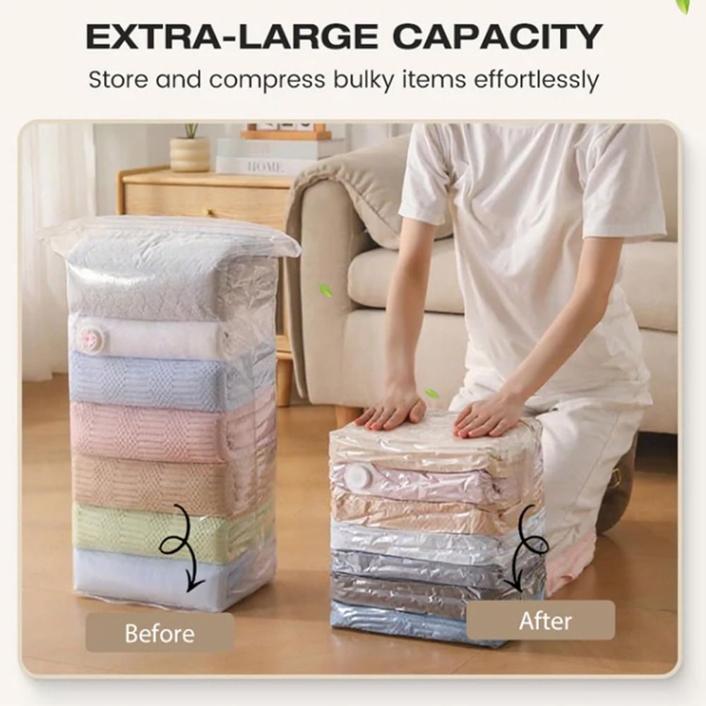 Bolsas de Almacenamiento al Va - Compression Bag Vacuum reseña y precio
