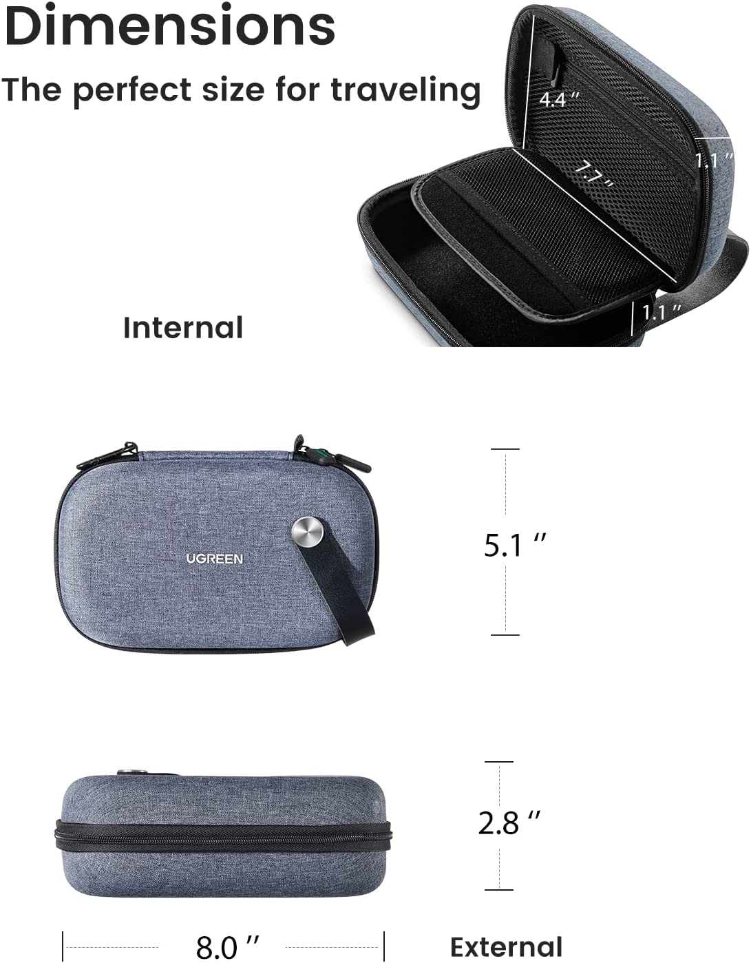UGREEN Electronics Organizador - Travel Z reseña y precio