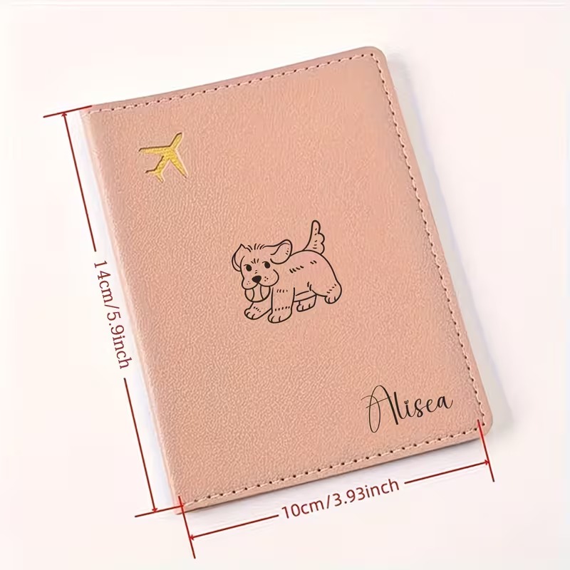 Funda de pasaporte personaliza - Travel Accessories For Dogs reseña y precio