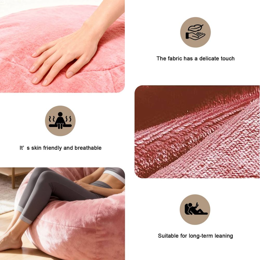 Sillón Puff Gigante de Felpa,  - Compression Bag Vacuum reseña y precio