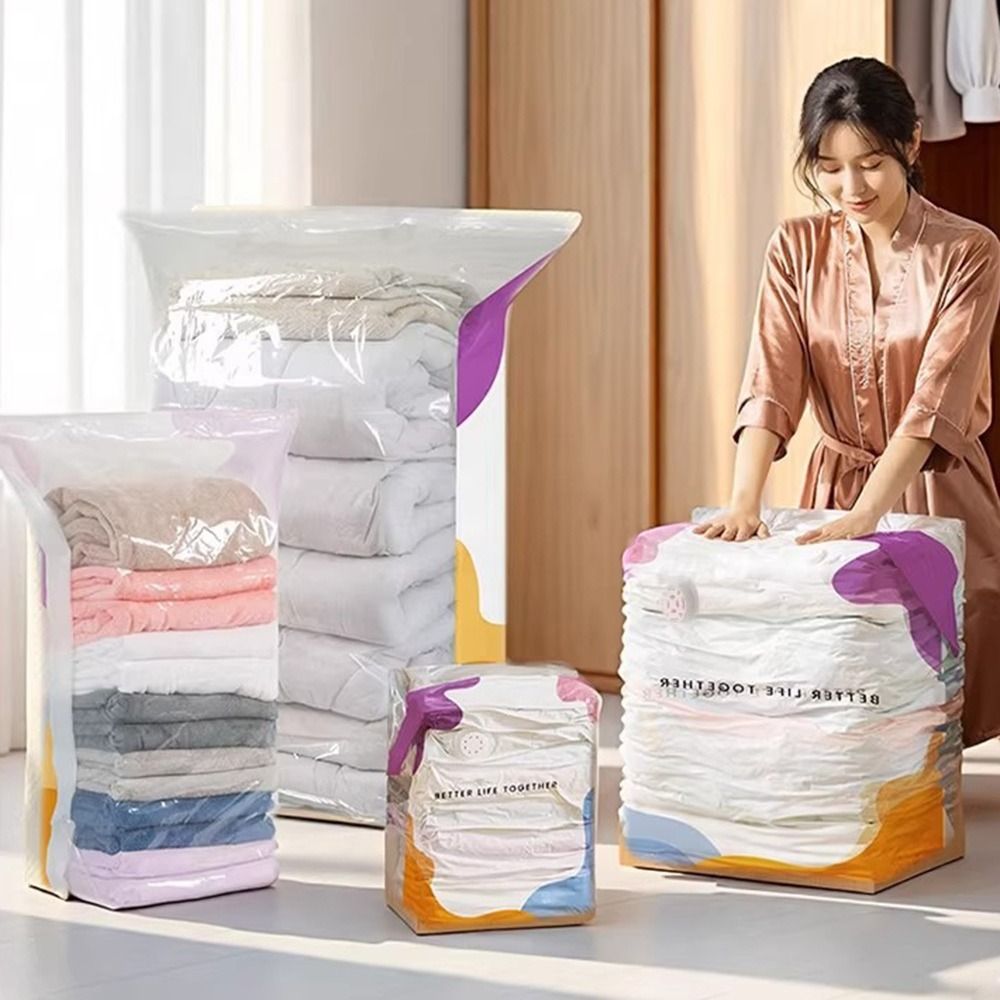 Bolsas de Almacenamiento al Va - Compression Bag Vacuum reseña y precio