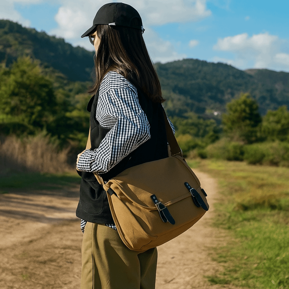Bolso de hombro estilo vintage - Travel Accessories For Japan reseña y precio