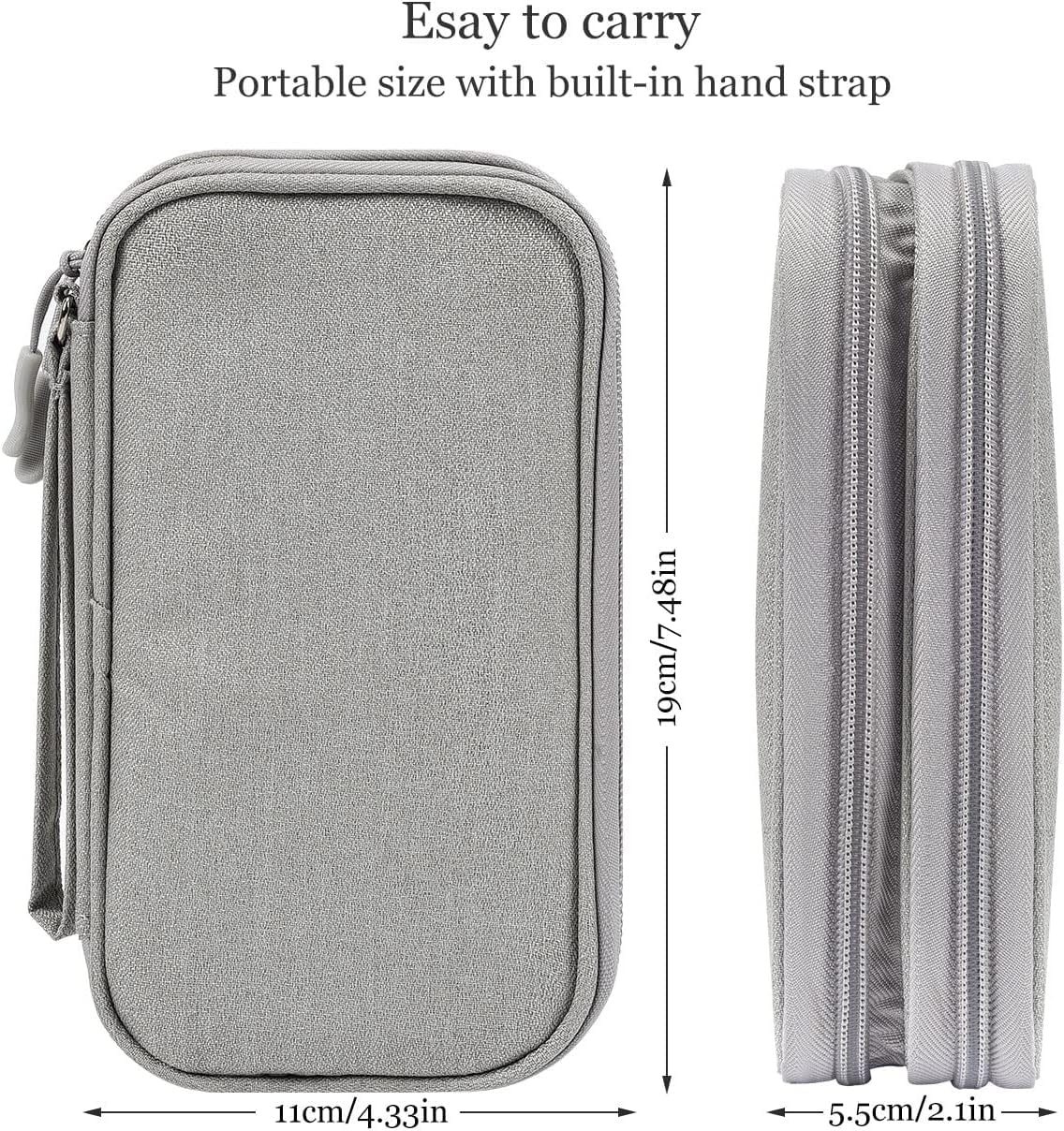 Bolsa organizadora de viaje, o - Cable Organizer Travel reseña y precio