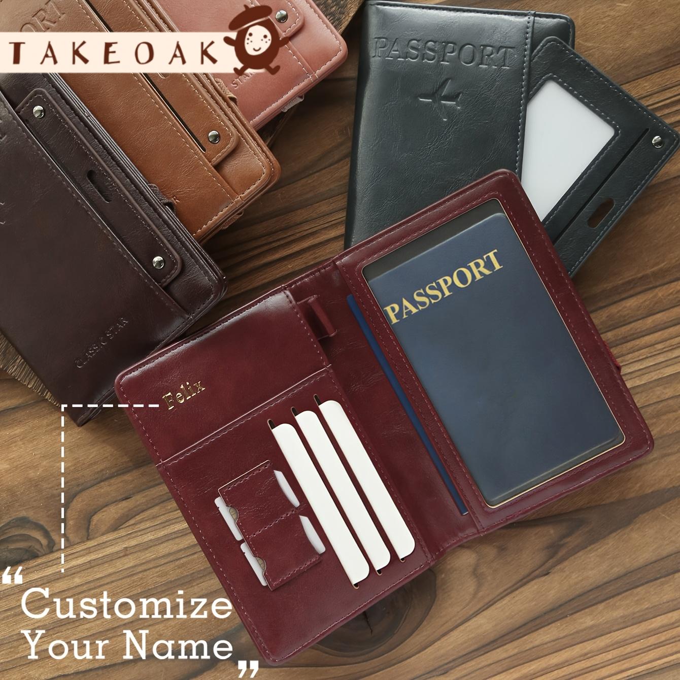 Funda de Pasaporte de Cuero Vi - Travel Accessories Overseas reseña y precio