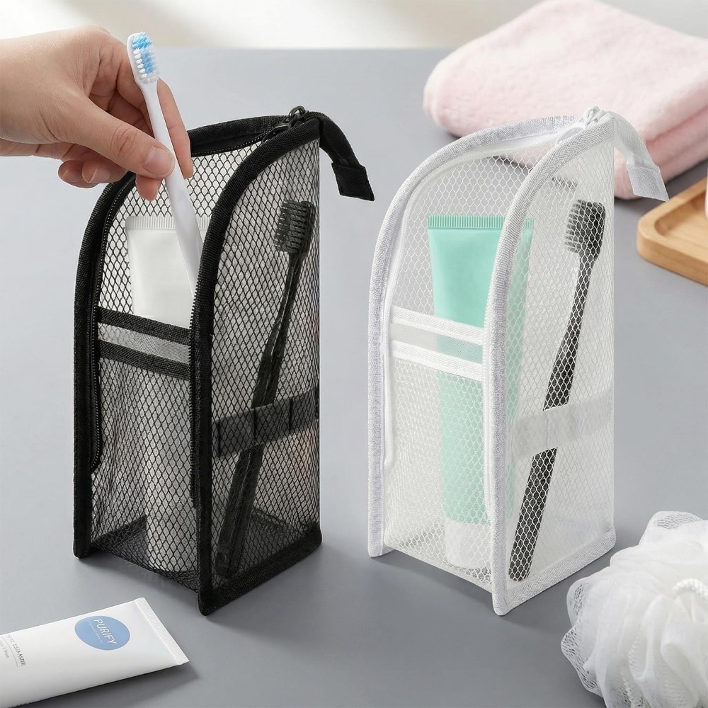 Bolsa de aseo de malla transpi - Travel Z reseña y precio