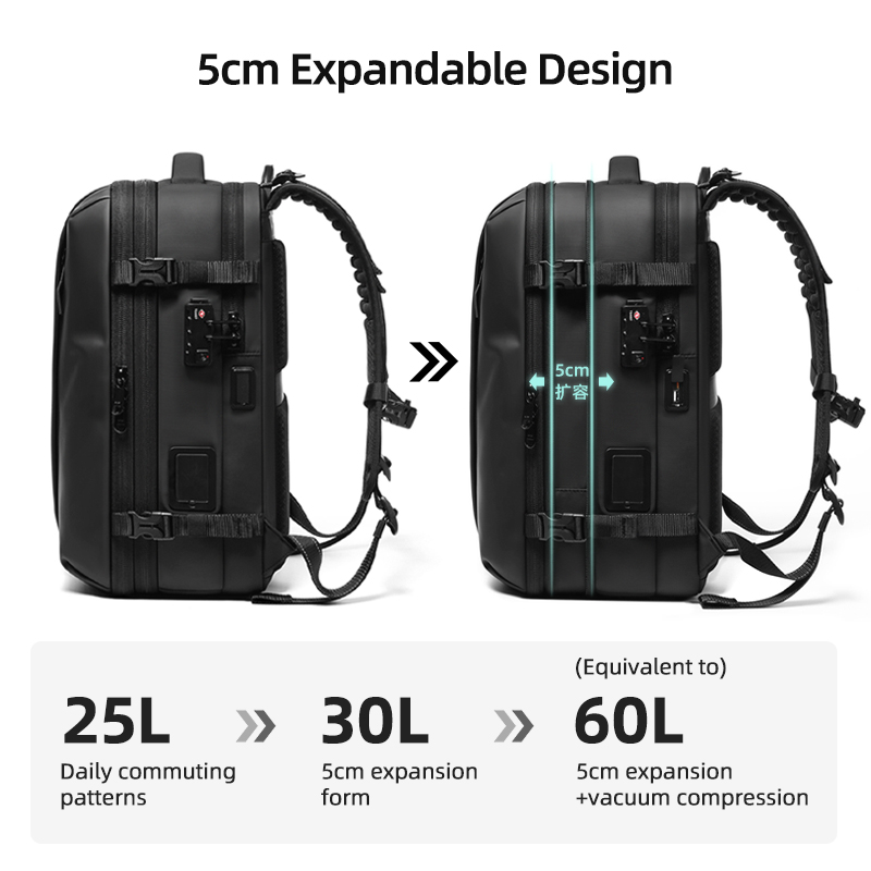Mochila de Viaje para Hombre c - Compression Bag Vacuum reseña y precio