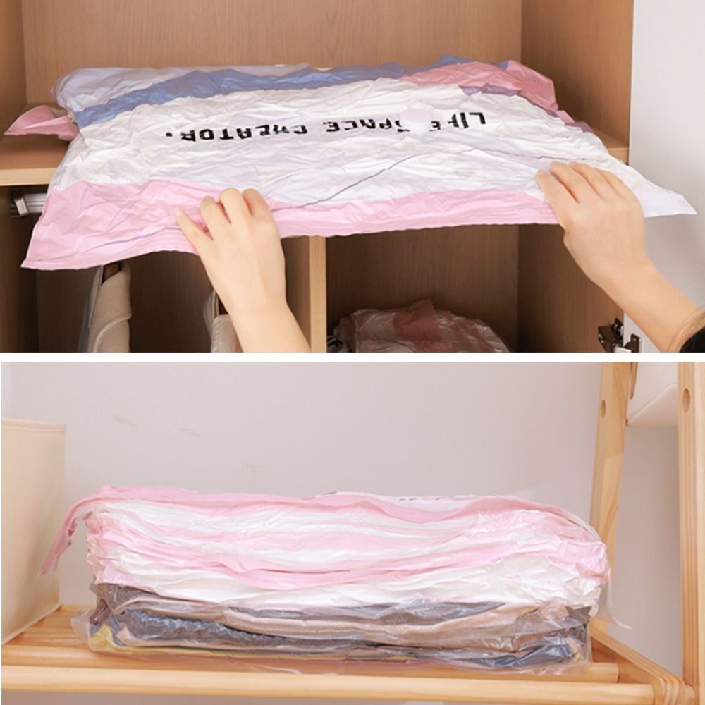 Bolsas de Almacenamiento al Va - Compression Bag Vacuum reseña y precio