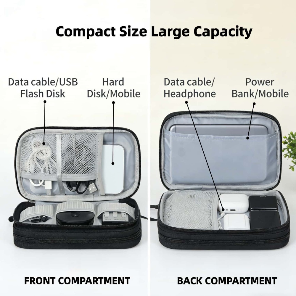 Estuche Organizador de Electró - Cable Organizer Travel reseña y precio