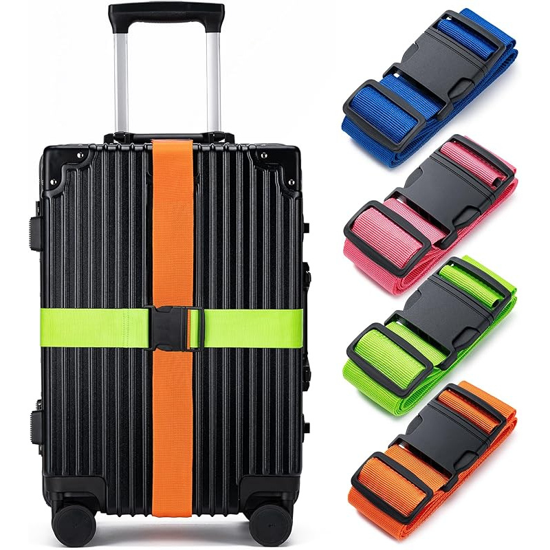 Juego de 4 correas para equipa - Travel Accessories Gift Set reseña y precio