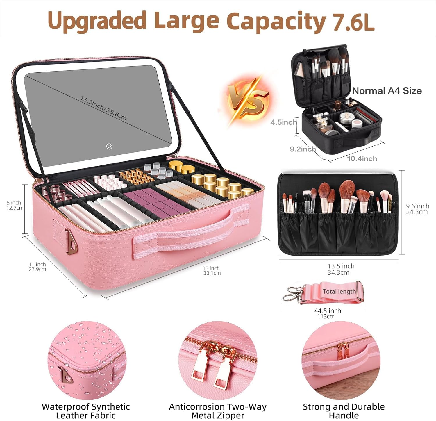 Bolsa de Maquillaje de Gran Ca - Travel Z reseña y precio