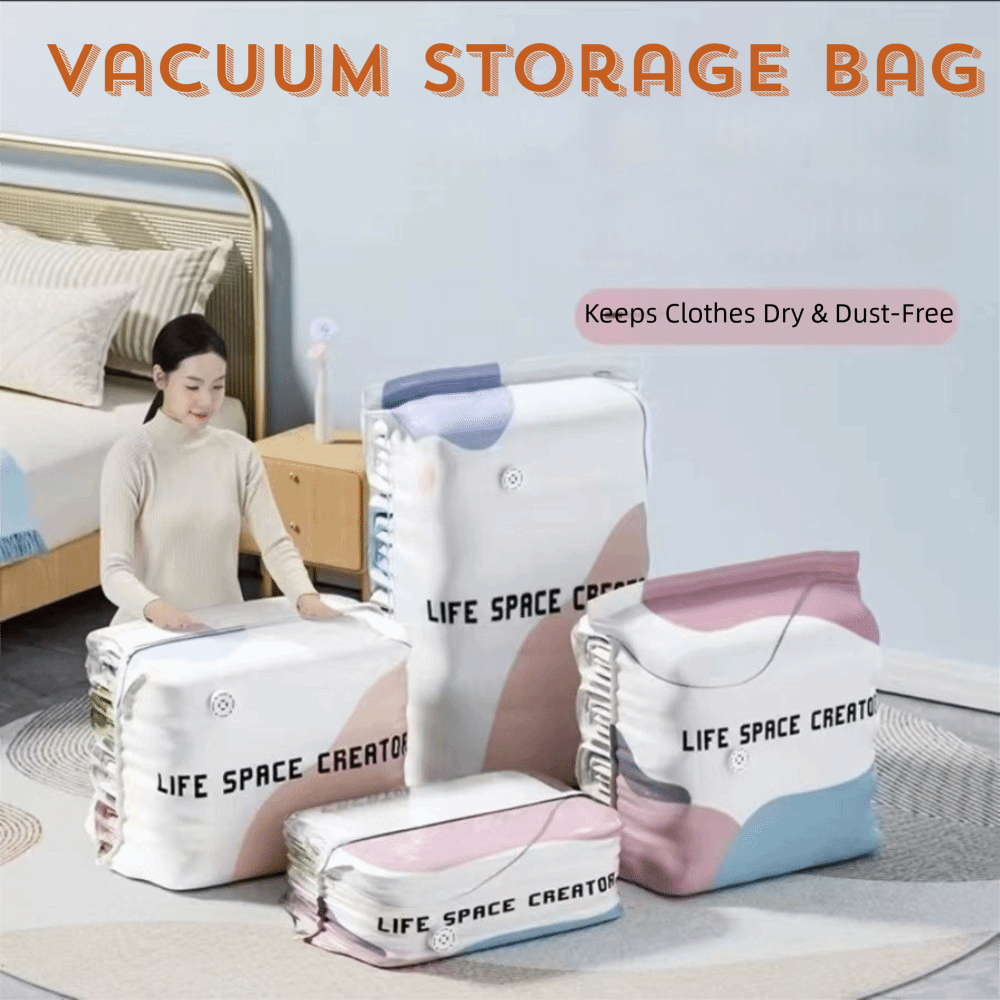 Bolsas de Almacenamiento al Va - Compression Bag Vacuum reseña y precio